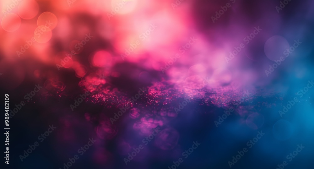 Canvas Prints Abstract Blurred Background with Gradient Colors