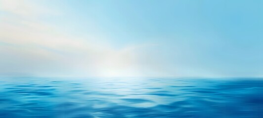 Fototapeta premium Abstract Blurred Blue Water Background Vector