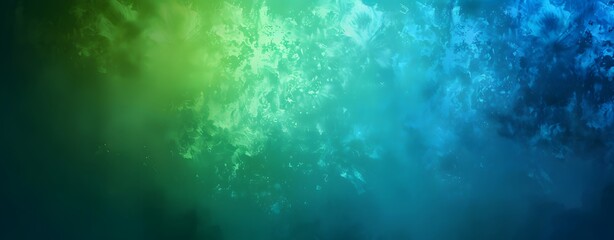 Abstract Green Blue Gradient Background Texture