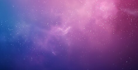 Abstract Purple and Blue Gradient Background with White Noise