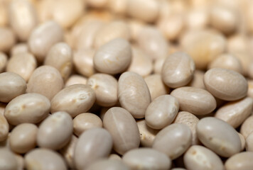 white beans background