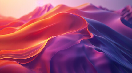 Obraz premium Colored Sand Dunes