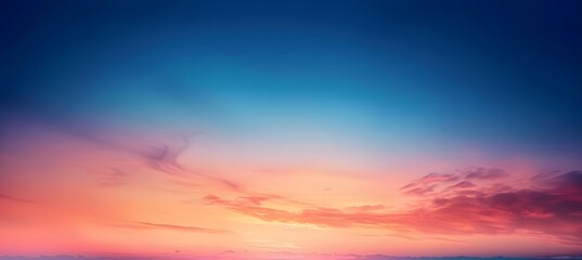 Obraz premium Abstract Sunset Sky Gradient Background