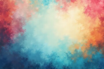 Fototapeta premium Abstract Watercolor Painting with Bright and Soft Colors