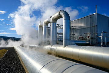 Use of geothermal energy for heating and cooling