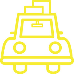 Single isolated icon with outline style icon on white background