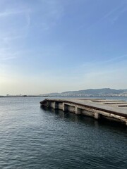 Obraz premium Steg am Meer in der Türkei