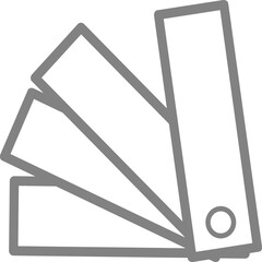 Single isolated icon with outline style icon on white background