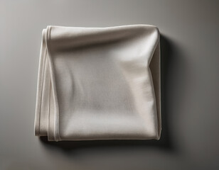Obraz premium Plain folded cloth with Minimalist background