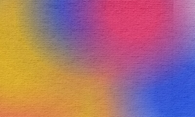 Vibrant abstract art with colorful gradient blending blue, pink, and yellow hues