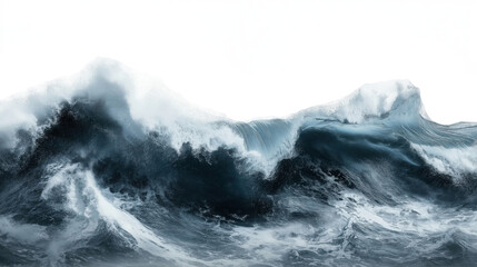 stormy ocean waves isolated png transparent background