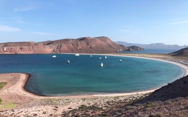 Obraz premium Bahia del mar pacifico de México 