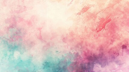 Soft abstract watercolor background. Pastel shades of color. Backdrop for design