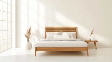 Modern Minimalist Bedroom with Natural Light