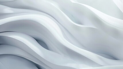 Obraz premium White abstract background with waves. Creative Architectural Concept