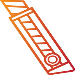 Single isolated icon with outline style icon on white background