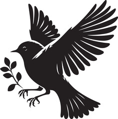 bird silhouette illustration,bird, illustration, animal, clip art, swallow, one animal, songbird, white background, cut out, flying, image, tattoo, color image, vector, feather, freedom, graphic, no p