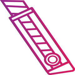 Single isolated icon with outline style icon on white background