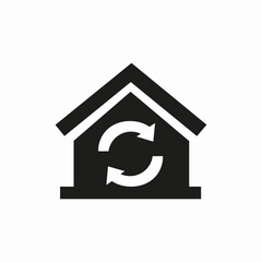 smart home tecnology icon sign vector