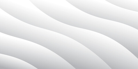 Abstract gradient modern white and grey curve line and shadow texture background. Design for text or web massage, banner, card, flyer, wallpaper poster design. Vector illustration. 