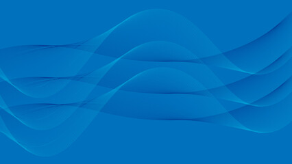 Wave Background_Blue