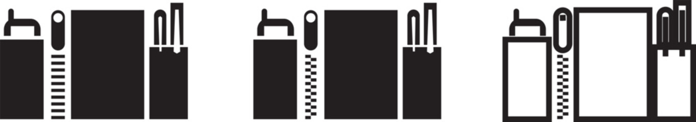 Different compartments icon, vector illustration