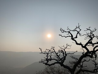 Fototapeta premium Sunrise in India 