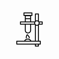 chemistry research test icon sign vector