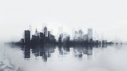 Fototapeta premium city skyline