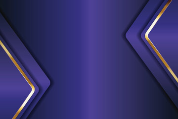 Abstract purple background with golden lines.