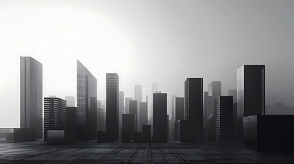 Fototapeta premium city skyline