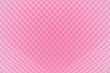 Pink checkered background with soft diagonal lines.