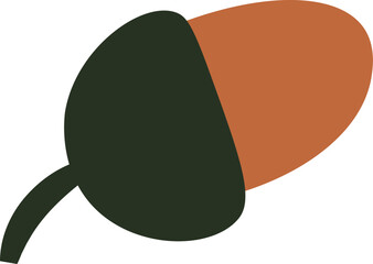 Hand Drawn Acorn