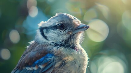 Nature wildlife image of cute bird.