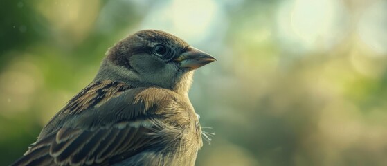 Nature wildlife image of cute bird.