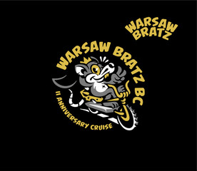 Illustration vector graphic of lettering, perfect for t-shirts design, clothing, hoodies, etc.