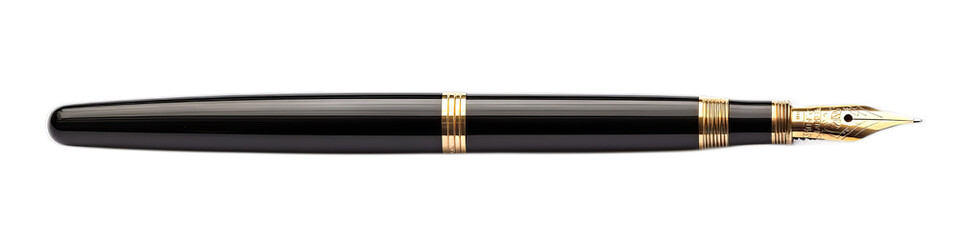 Classic Old Pen Isolated On transparent Background 