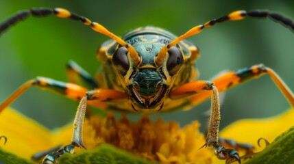 close up of insect generative ai