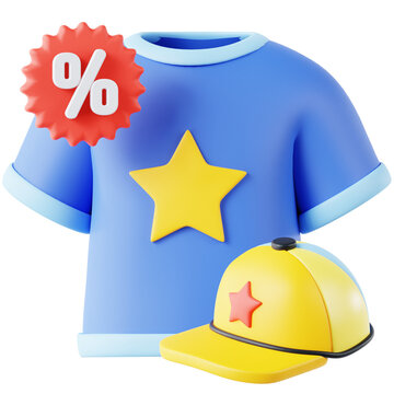 Merchendise 3D icon
