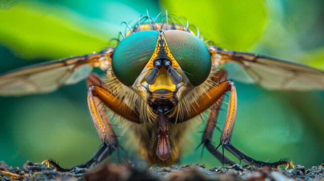 the eyes of a horsefly generative ai