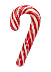Obraz premium candy cane isolated on transparent background