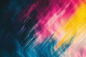 Abstract Background with Diagonal Lines and Vibrant Colors