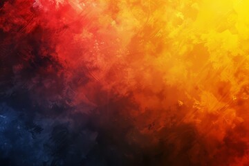 Fototapeta premium Abstract Red, Orange, and Yellow Watercolor Background