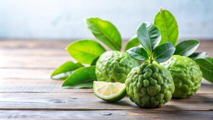 Fototapeta premium fresh green mintfood, green, fruit, fresh, isolated, lime, bergamot, vegetable, kaffir, citrus, hop, organic, leaf, white, raw, ingredient, plant, healthy, herb, agriculture, nature, beer, produce, ri