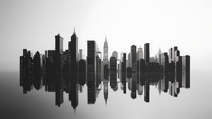 Fototapeta premium city skyline