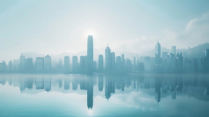 Fototapeta premium city skyline