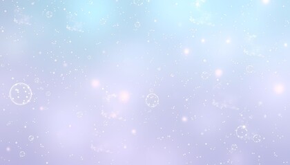 Fototapeta premium Cosmic Scene with Suspended Dust Particles and Aqua-Lavender Hues