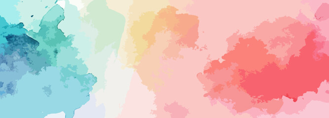 Obraz premium abstract watercolor hand painted background