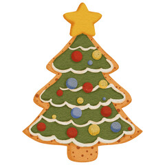 Christmas Tree Cookie