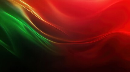 Abstract green red background